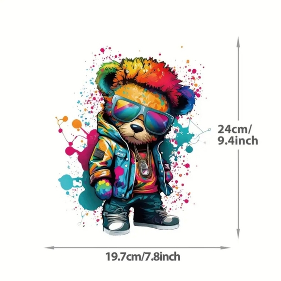 🔥IRON-ON TRANSFER DECAL STICKER🔥 - Picture 3 of 4